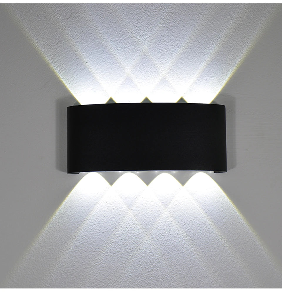 Modern Up & Down LED Wall Light Series for Hotels, Restaurants & Homes
