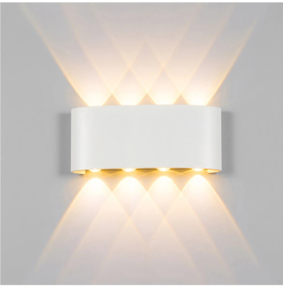 Modern Up & Down LED Wall Light Series for Hotels, Restaurants & Homes
