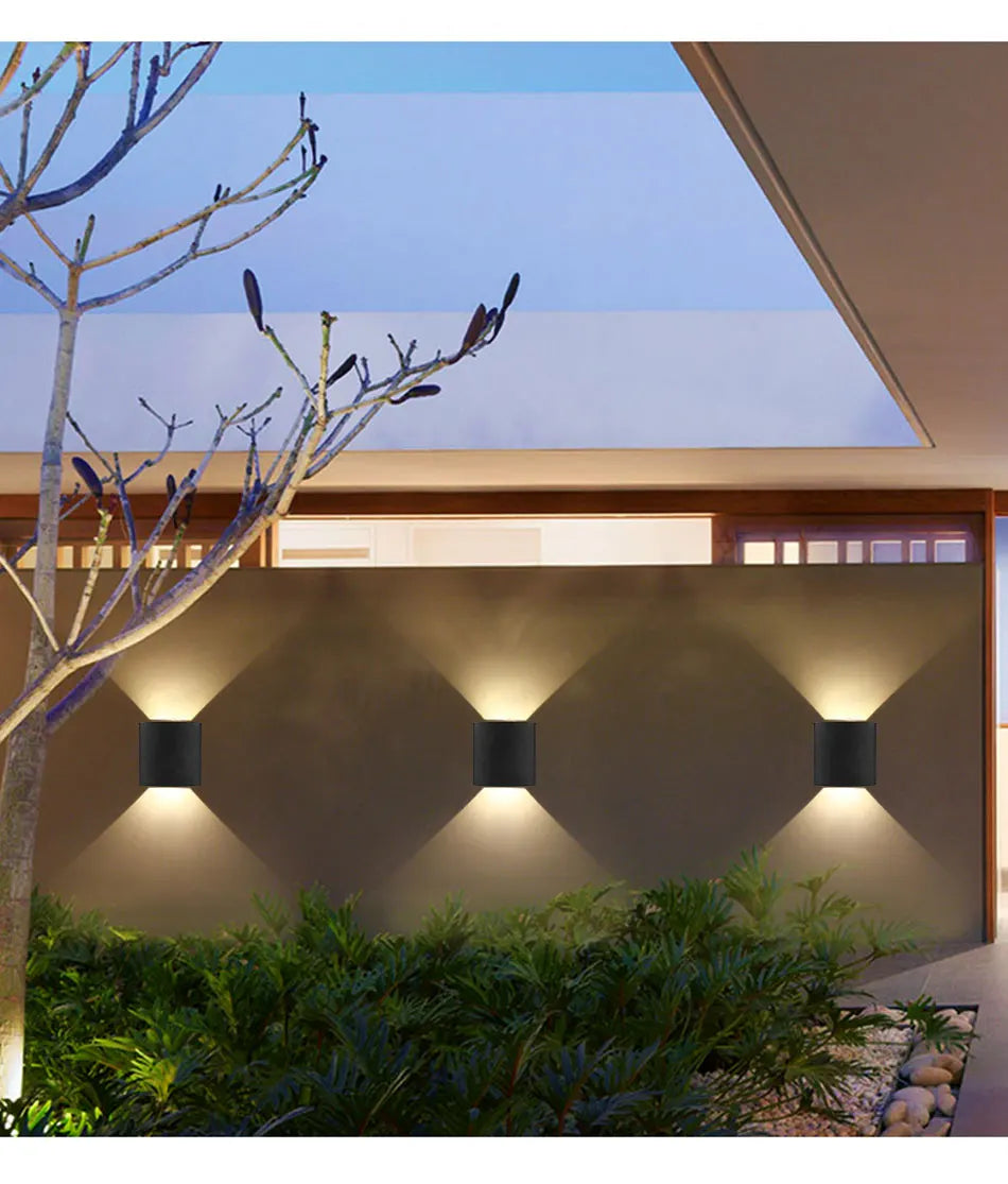 Modern Up & Down LED Wall Light Series for Hotels, Restaurants & Homes