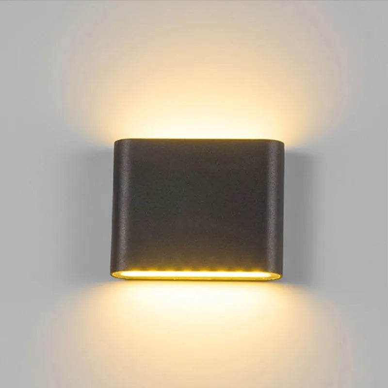 Modern Outdoor Up & Down Wall Light for Homes, Hotels & Gardens