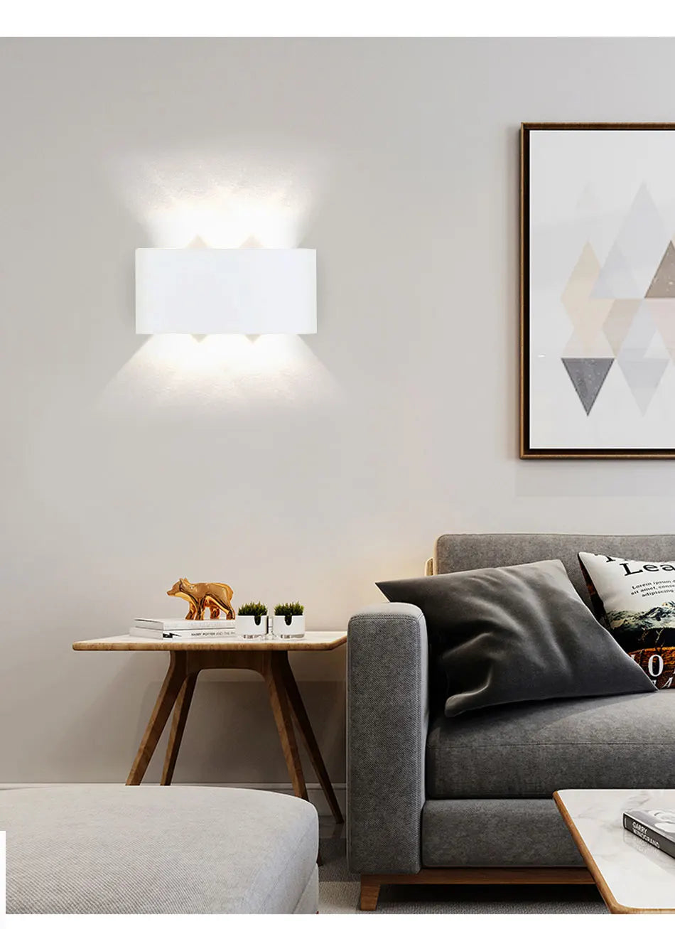 Modern Up & Down LED Wall Light Series for Hotels, Restaurants & Homes