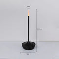 Rechargeable LED Candle Table Lamp for Restaurants & Bars