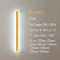 Architectural Long LED Wall Light for Restaurants, Hotels & Gastro Terraces
