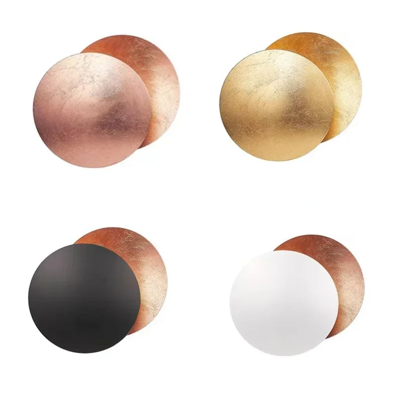 Modern Round LED Wall Lamp for Restaurants, Hotels & Elegant Homes