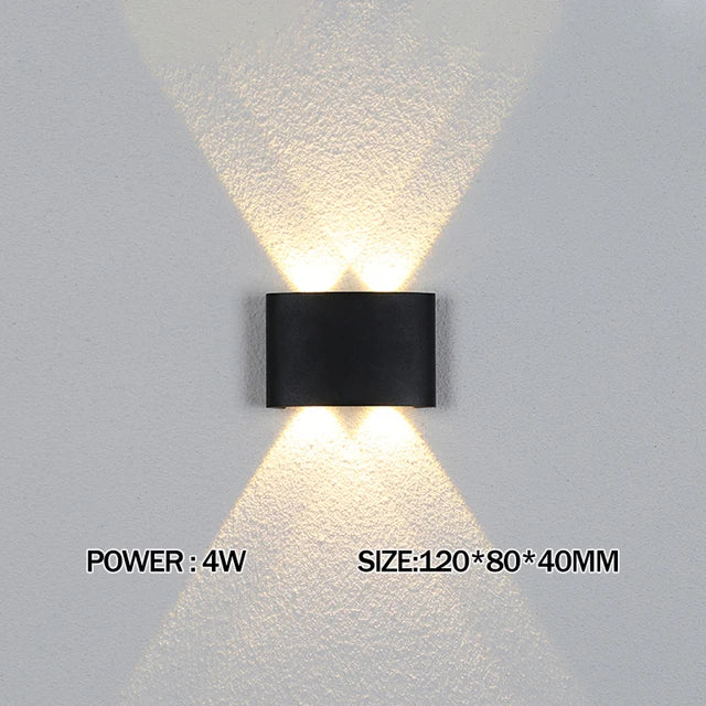 Modern Up & Down LED Wall Light Series for Hotels, Restaurants & Homes