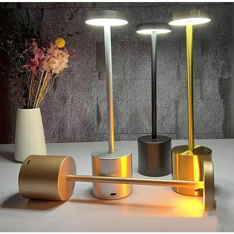 Rechargeable Outdoor Table Lamp for Restaurants, Bars & Hotels