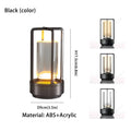Rechargeable Outdoor LED Table Lamp for Restaurants, Bars & Hotels