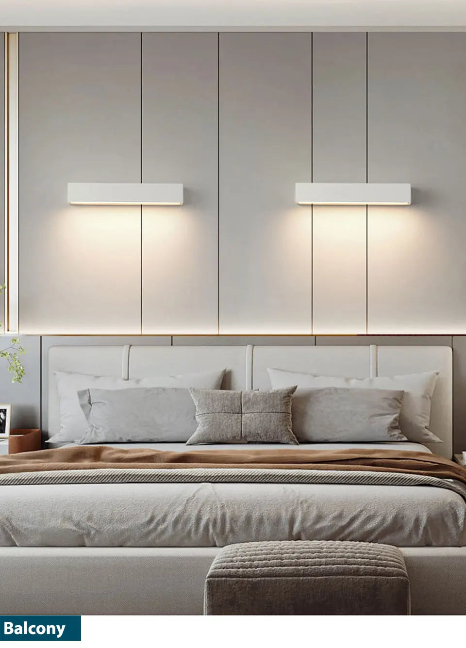 Modern Outdoor LED Wall Sconce for Hotels, Gardens & Homes