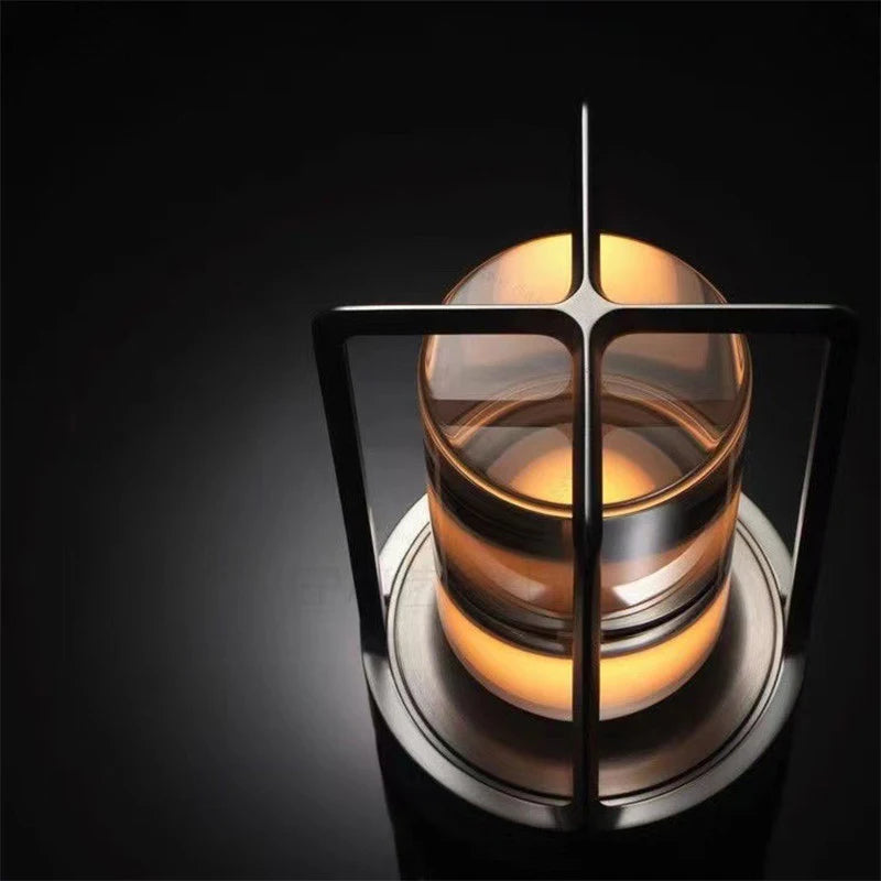 Rechargeable Industrial Table Lamp for Restaurants, Bars & Hotels