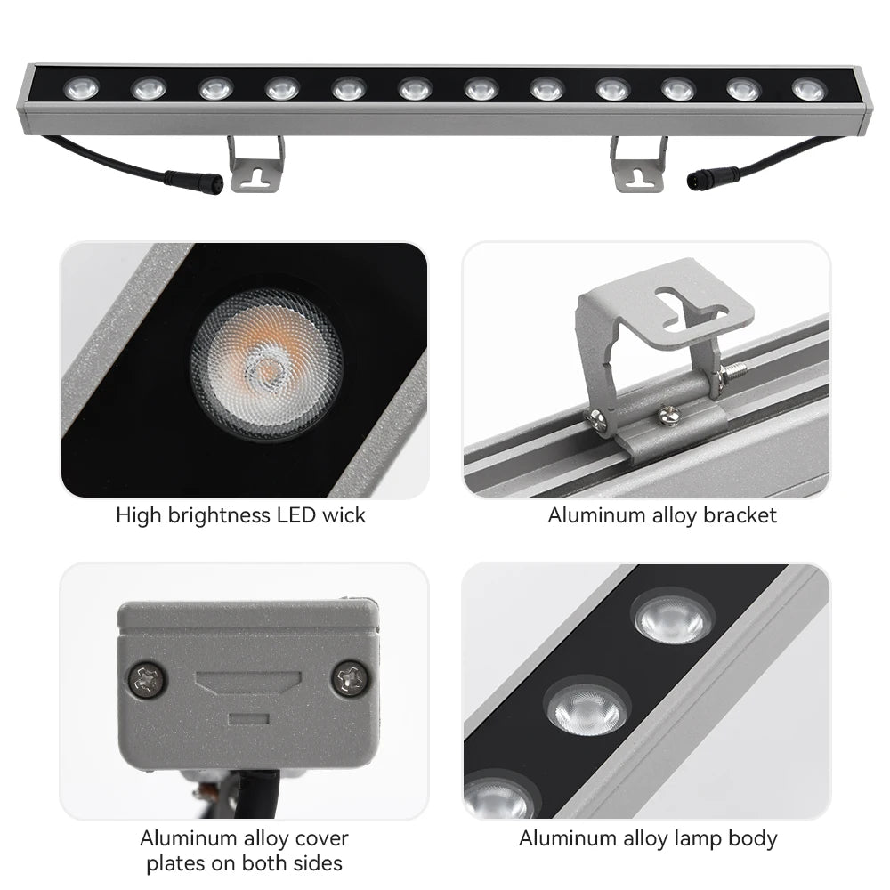 Outdoor Wall Washer Light for Hotels, Restaurants & Modern Buildings