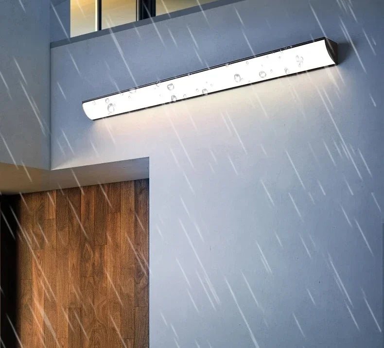 Modern Outdoor LED Strip Wall Light for Hotels, Restaurants & Homes