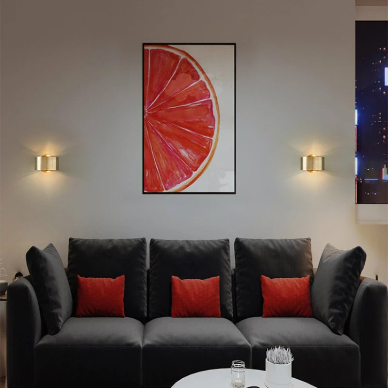Modern Gold Wall Lamp for Hotels, Restaurants & Elegant Homes