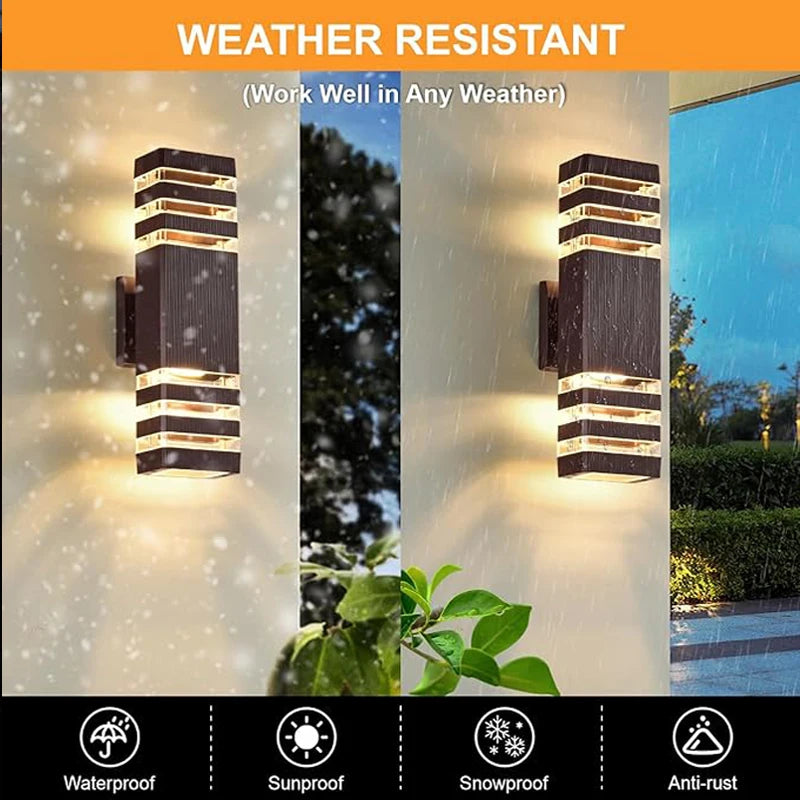 Modern Outdoor Wall Lamp for Homes, Hotels & Terraces
