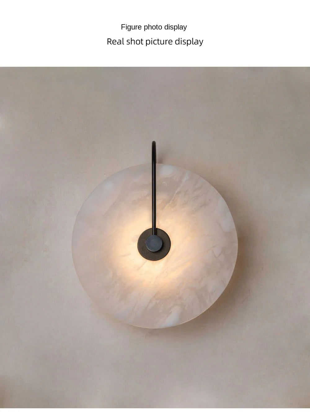 Modern Marble Wall Lamp for Restaurants, Hotels & Elegant Homes