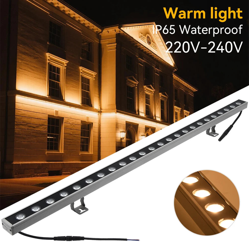 Outdoor Wall Washer Light for Hotels, Restaurants & Modern Buildings