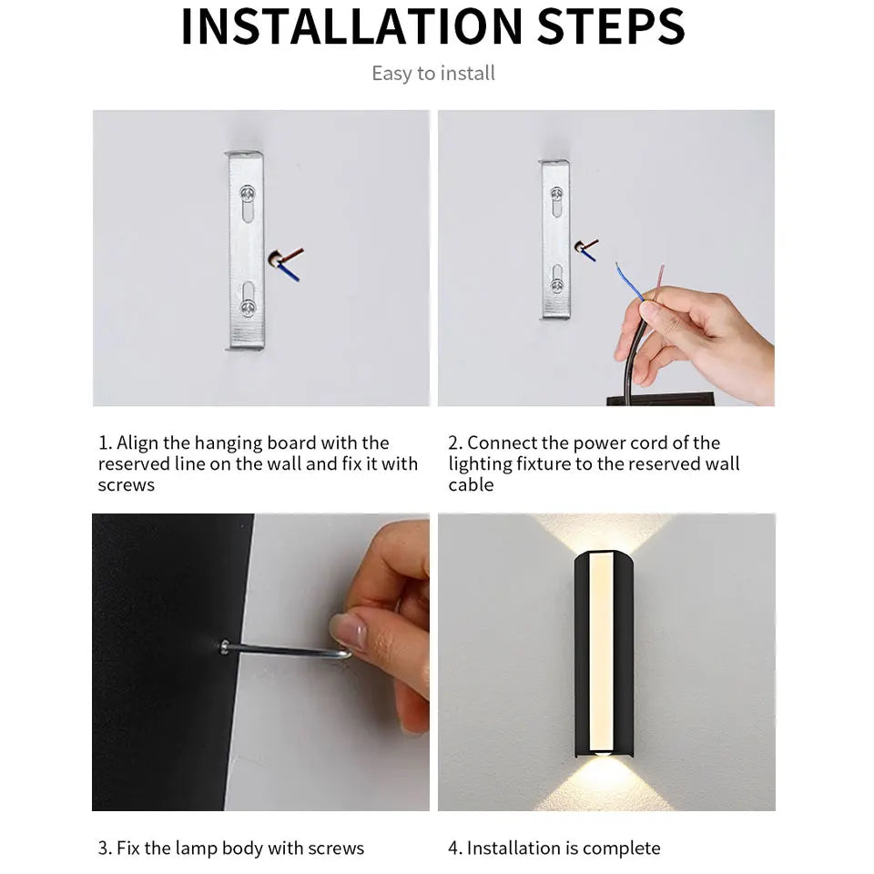Outdoor Wall Light for Restaurants, Hotels & Modern Homes