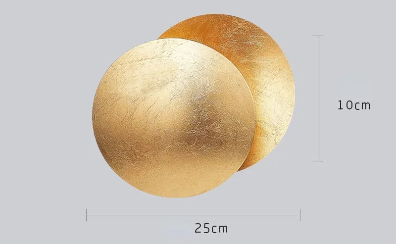 Modern Round LED Wall Lamp for Restaurants, Hotels & Elegant Homes