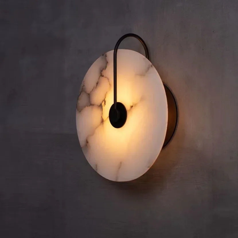 Modern Marble Wall Lamp for Restaurants, Hotels & Elegant Homes