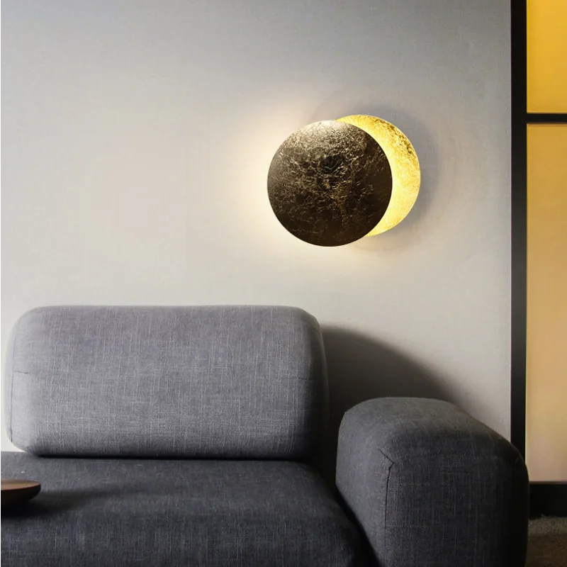 Modern Round LED Wall Lamp for Restaurants, Hotels & Elegant Homes