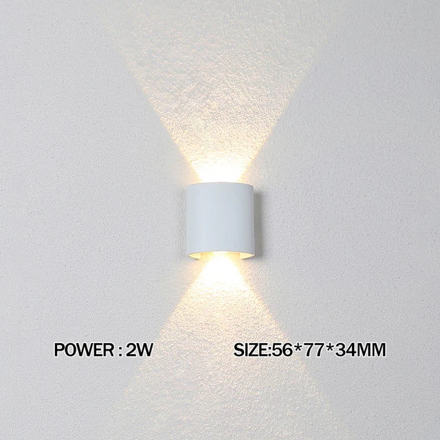 Modern Up & Down LED Wall Light Series for Hotels, Restaurants & Homes