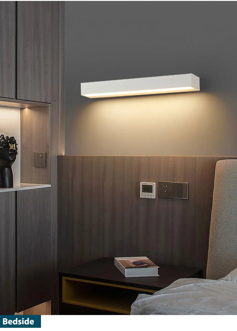 Modern Outdoor LED Wall Sconce for Hotels, Gardens & Homes