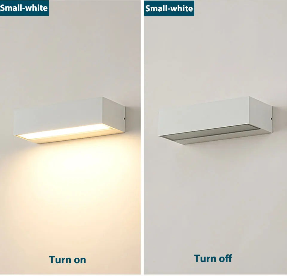 Modern Outdoor LED Wall Sconce for Hotels, Gardens & Homes