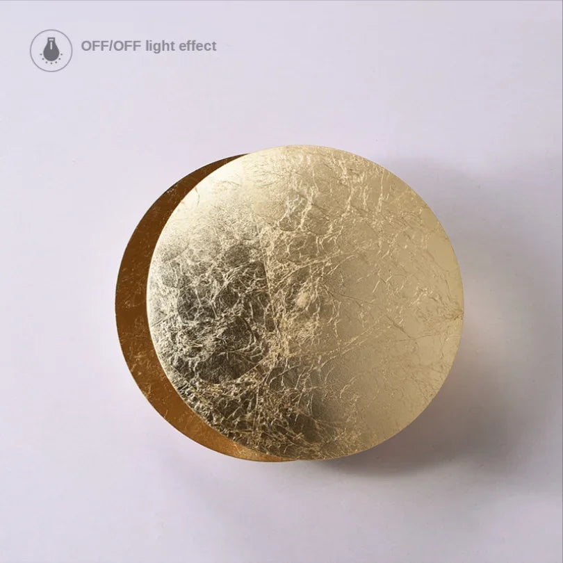 Modern Round LED Wall Lamp for Restaurants, Hotels & Elegant Homes