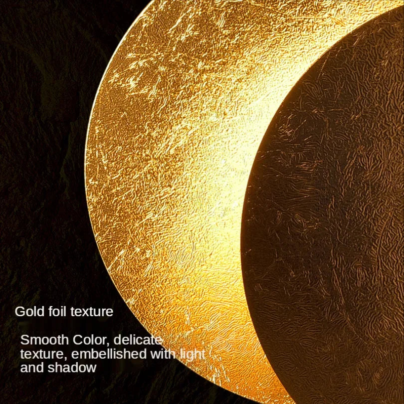 Modern Round LED Wall Lamp for Restaurants, Hotels & Elegant Homes