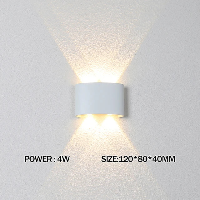 Modern Up & Down LED Wall Light Series for Hotels, Restaurants & Homes