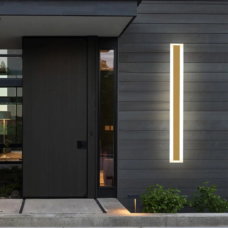 Architectural Long LED Wall Light for Restaurants, Hotels & Gastro Terraces
