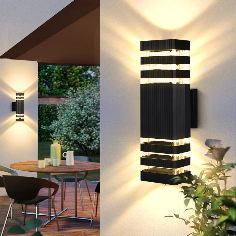 Modern Outdoor Wall Lamp for Homes, Hotels & Terraces