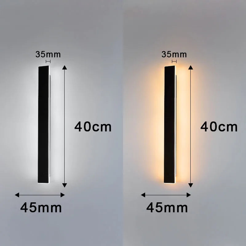 Architectural Outdoor LED Wall Light for Hotels, Restaurants & Homes