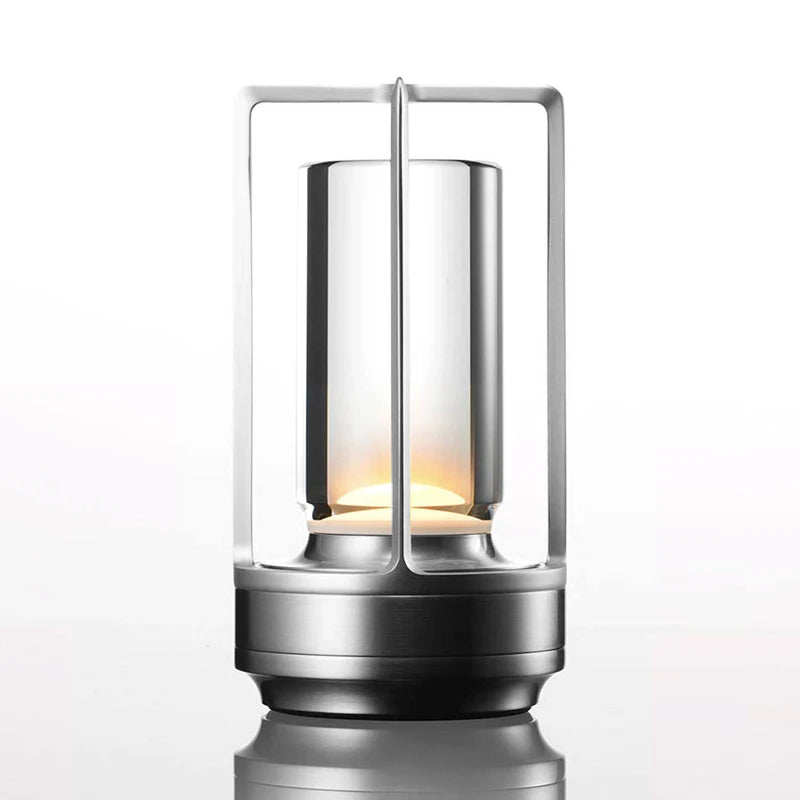 Rechargeable Industrial Table Lamp for Restaurants, Bars & Hotels