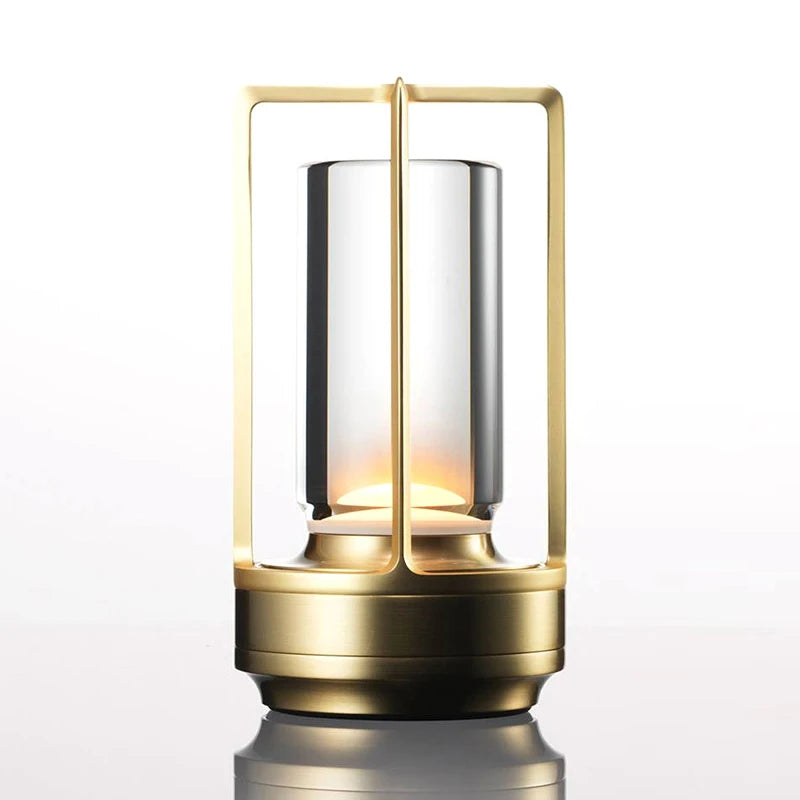 Rechargeable Industrial Table Lamp for Restaurants, Bars & Hotels