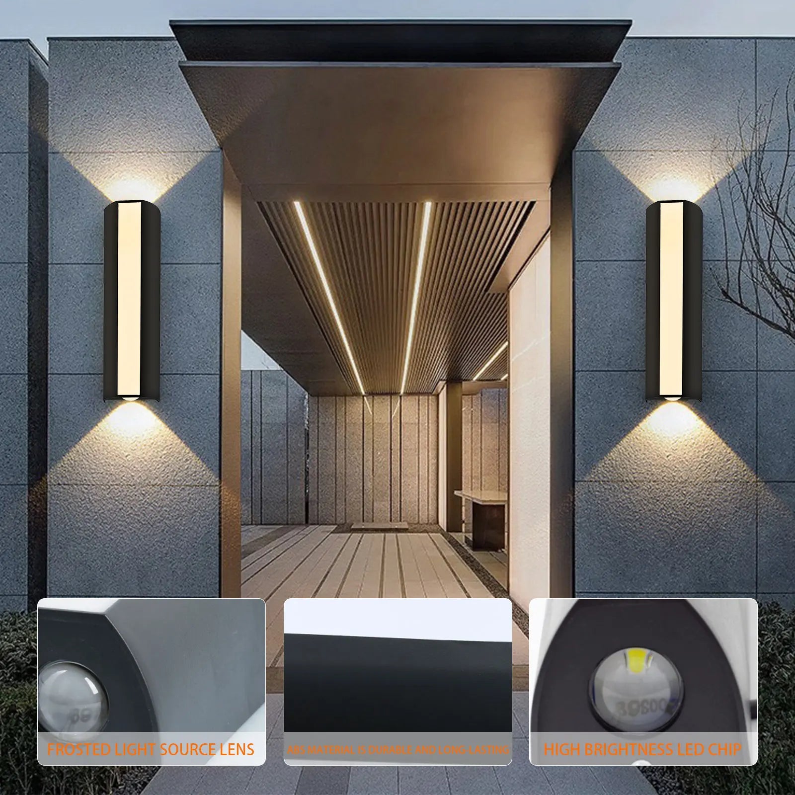 Outdoor Wall Light for Restaurants, Hotels & Modern Homes