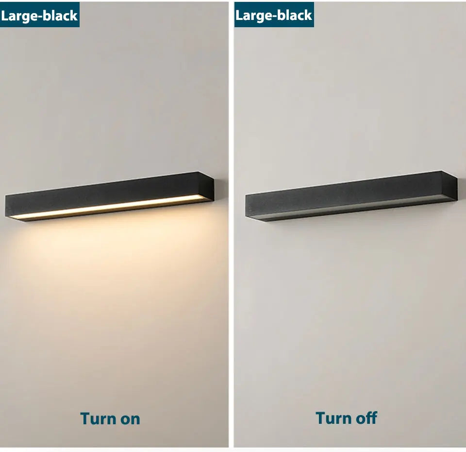Modern Outdoor LED Wall Sconce for Hotels, Gardens & Homes