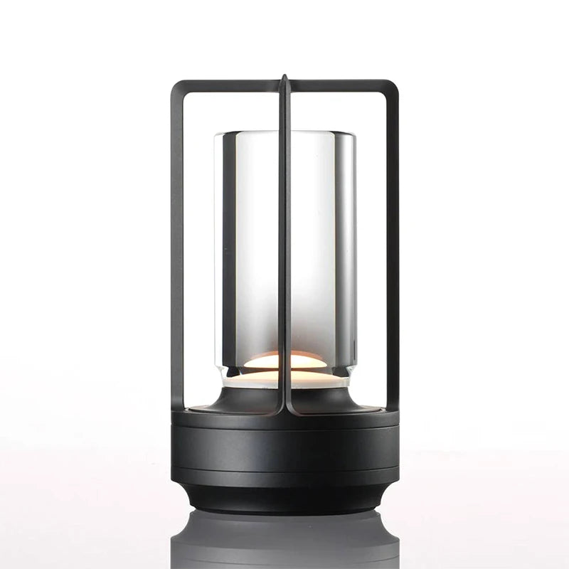 Rechargeable Industrial Table Lamp for Restaurants, Bars & Hotels