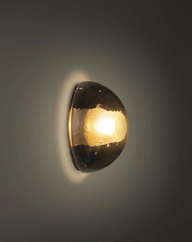 Crystal Glass Wall Lamp for Restaurants, Bars & Elegant Homes