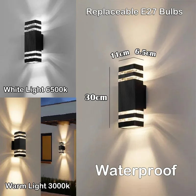 Modern Outdoor Wall Lamp for Homes, Hotels & Terraces