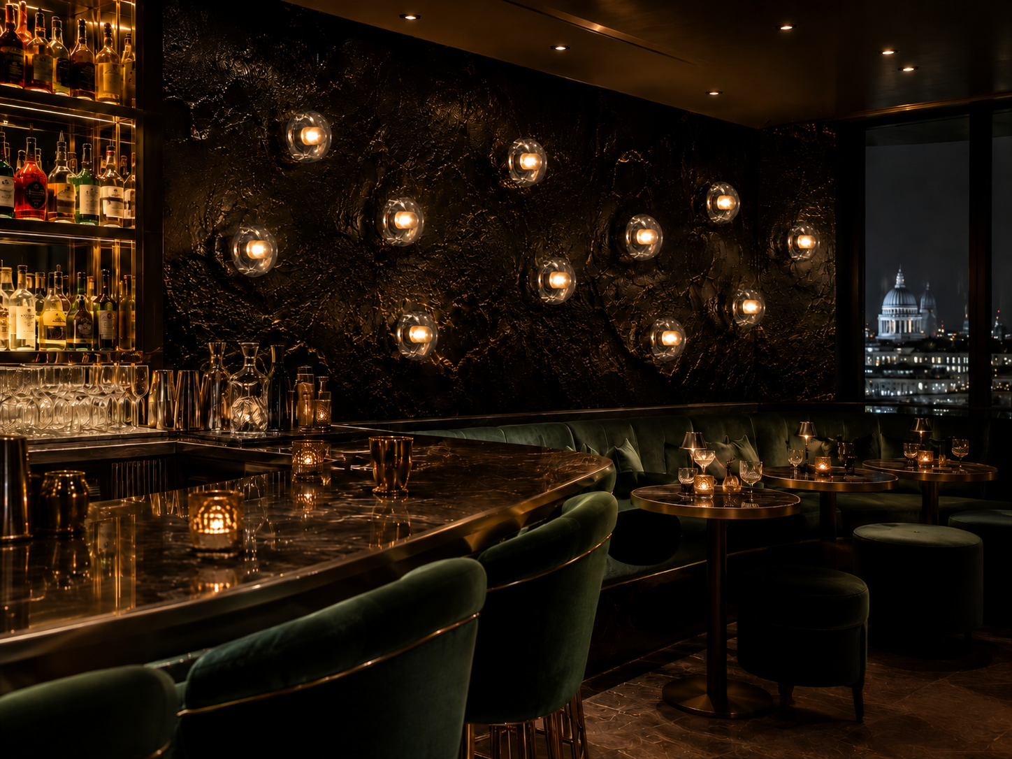 Crystal Glass Wall Lamp for Restaurants, Bars & Elegant Homes